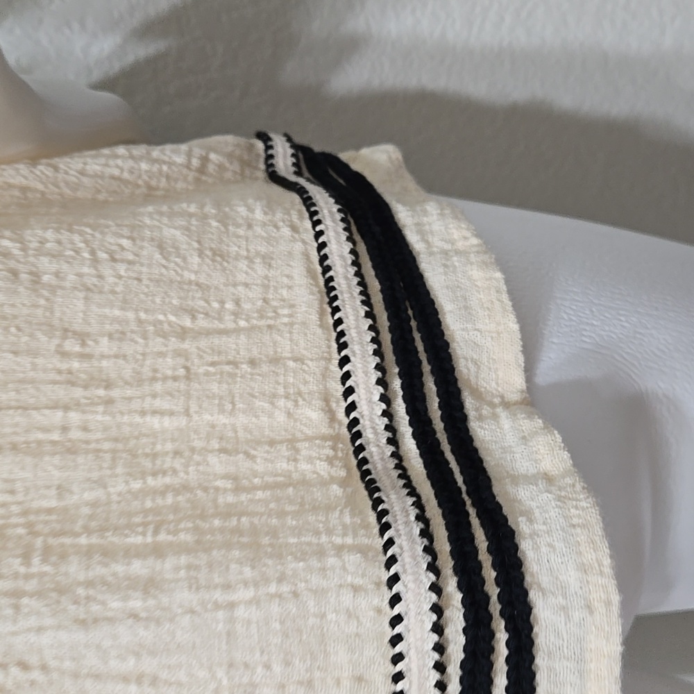 Bohme Valentino Cream Top Size M - Picture 4 of 11